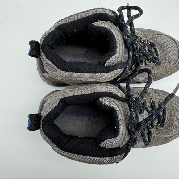 Columbia Hilltop Ridge Gray Lace Up Hiking Boot Size 7 - Picture 11 of 13